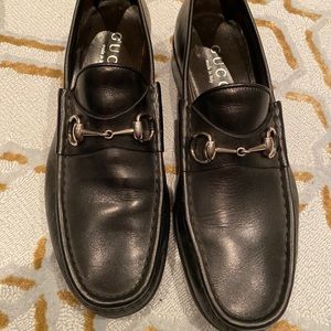 GUCCI classic 1953 Horsebit Loafers black 10D